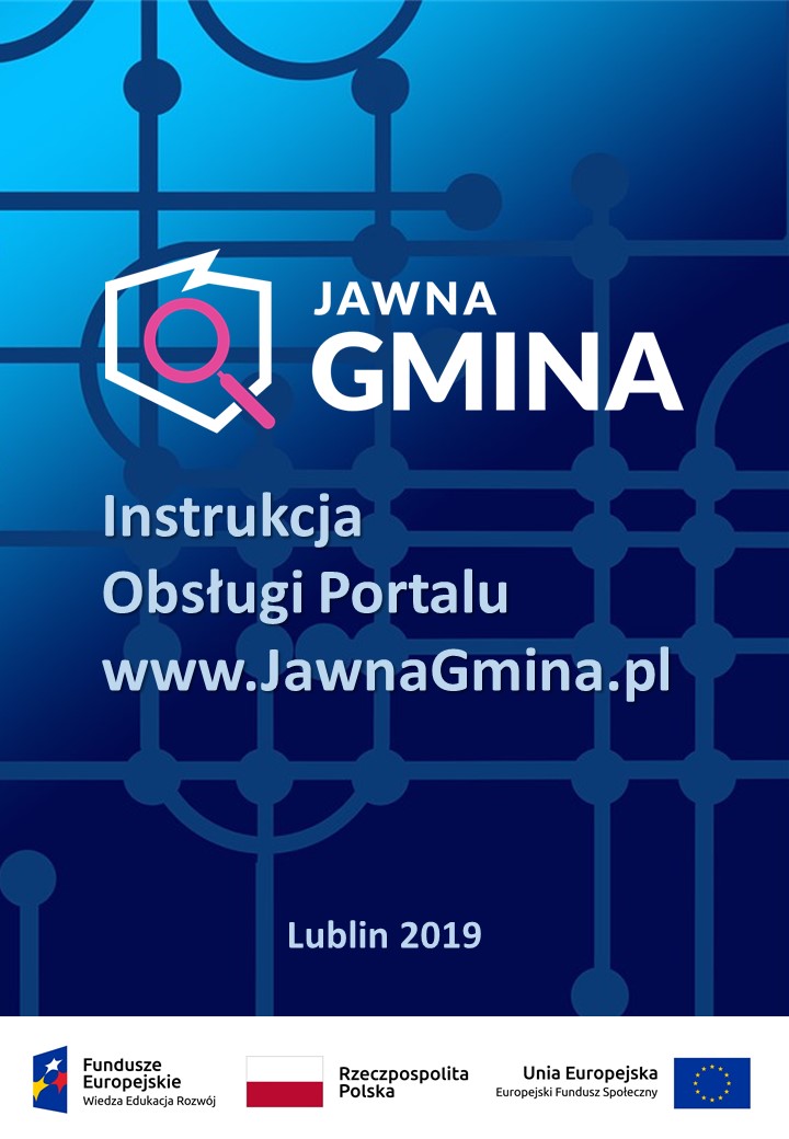 Okładka Instrukcji Portalu www.JawnaGmina.pl